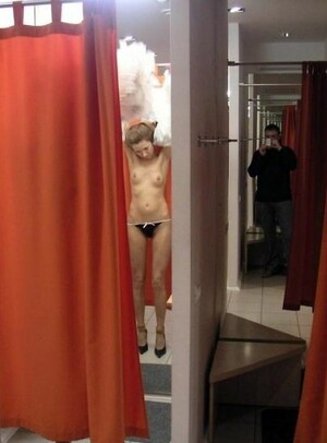 Desnudo, provocativa foto tomada en el..